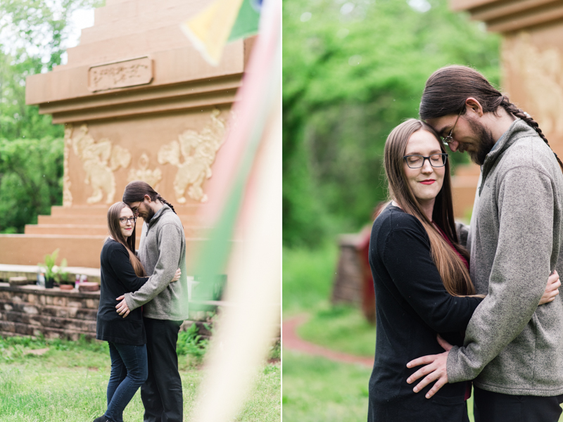 wedding photographers in maryland poolesville the peace park engagement session