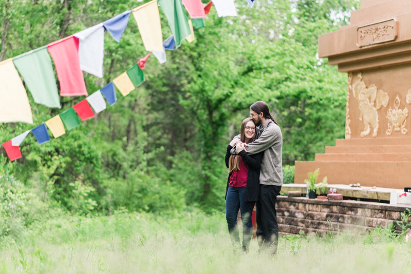 wedding photographers in maryland poolesville the peace park engagement session