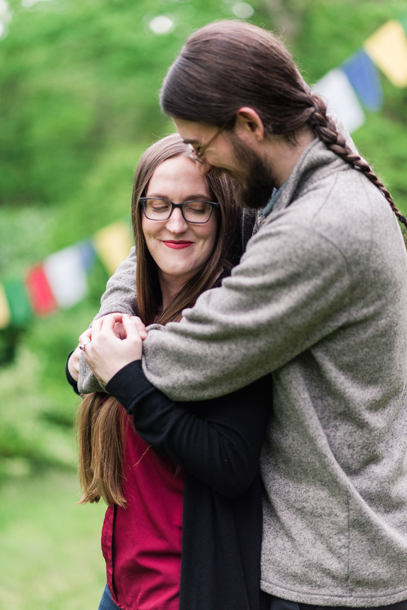 wedding photographers in maryland poolesville the peace park engagement session