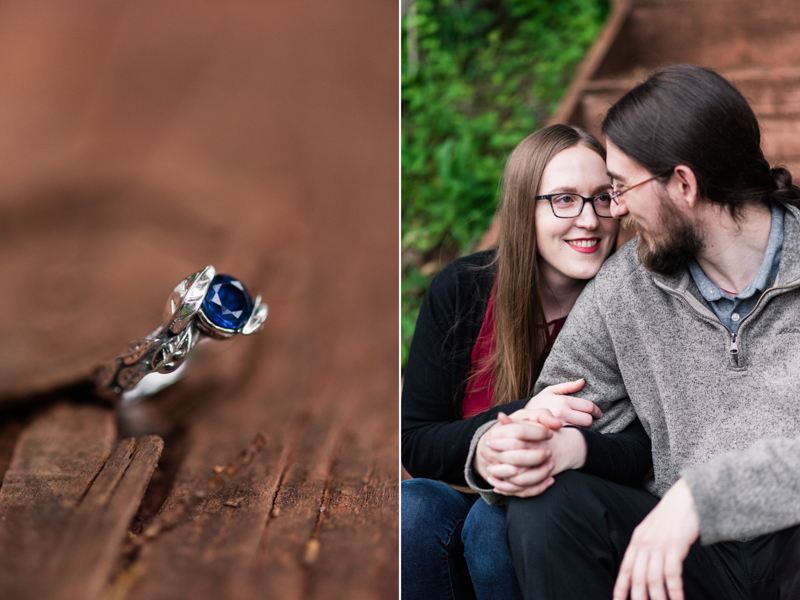 wedding photographers in maryland poolesville the peace park engagement session