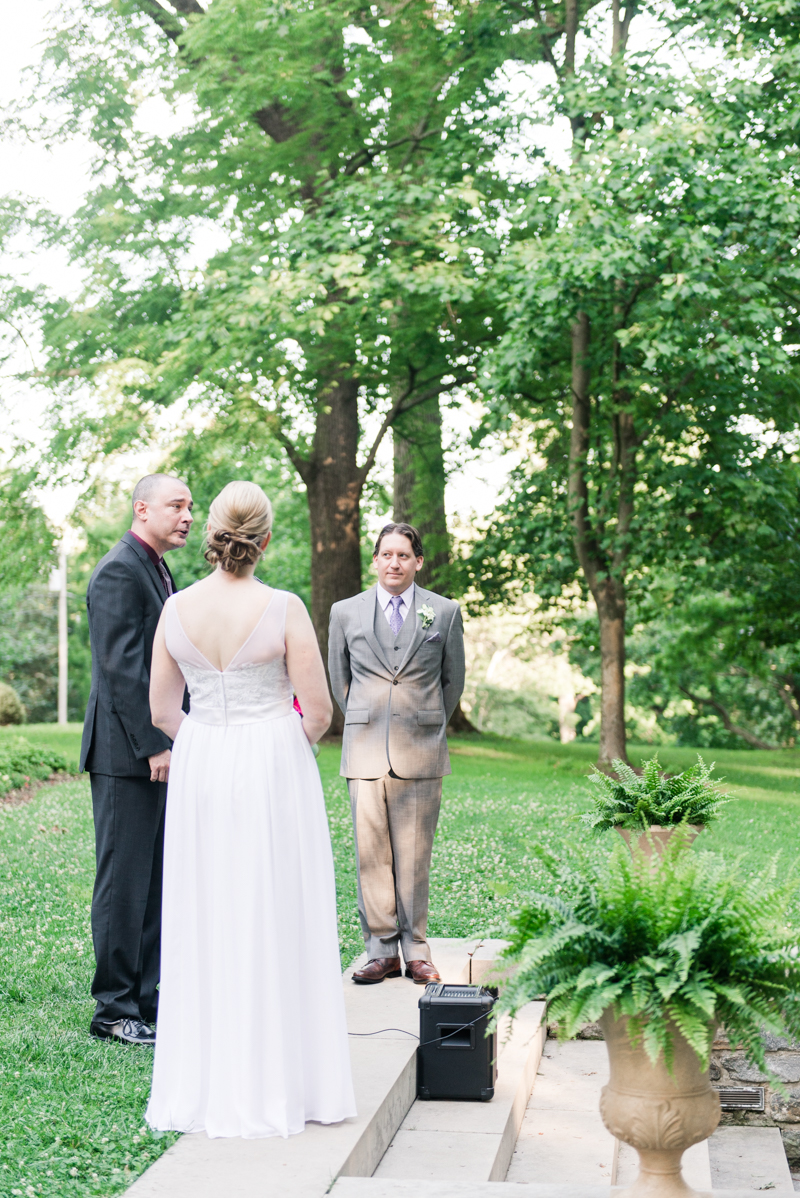 A Sweet Liriodendron Mansion Wedding  Melissa JJ 