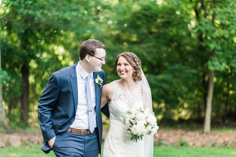 Wedding Photographers in Maryland Liriodendron Mansion Bel Air bride and groom