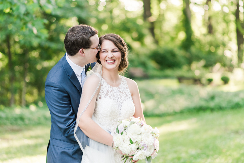 Wedding Photographers in Maryland Liriodendron Mansion Bel Air bride and groom