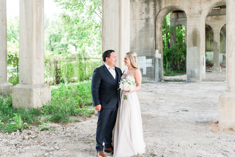 wedding photographers in maryland mt. washington mill dye house baltimore