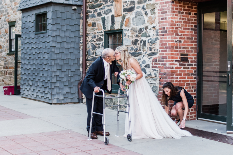 wedding photographers in maryland mt. washington mill dye house baltimore