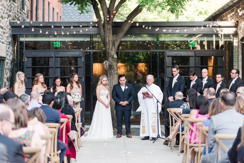 wedding photographers in maryland mt. washington mill dye house baltimore