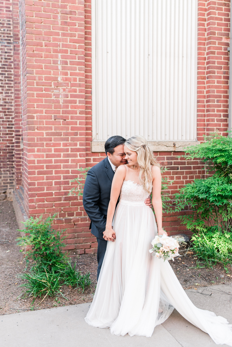 wedding photographers in maryland mt. washington mill dye house baltimore