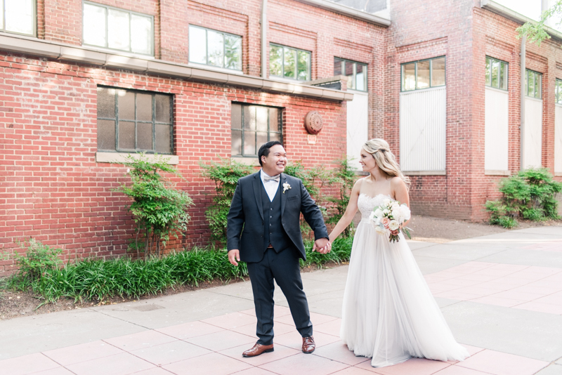 wedding photographers in maryland mt. washington mill dye house baltimore