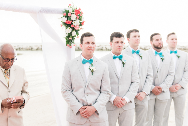 wedding photographers in maryland groom reactions baltimore annapolis dc