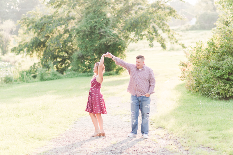 wedding photographers in maryland foxhill park engagement session bowie