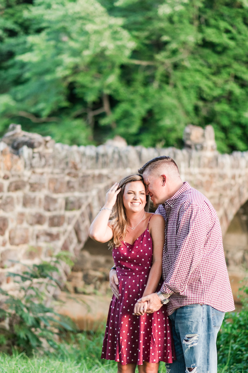 wedding photographers in maryland foxhill park engagement session bowie