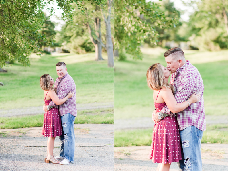 wedding photographers in maryland foxhill park engagement session bowie