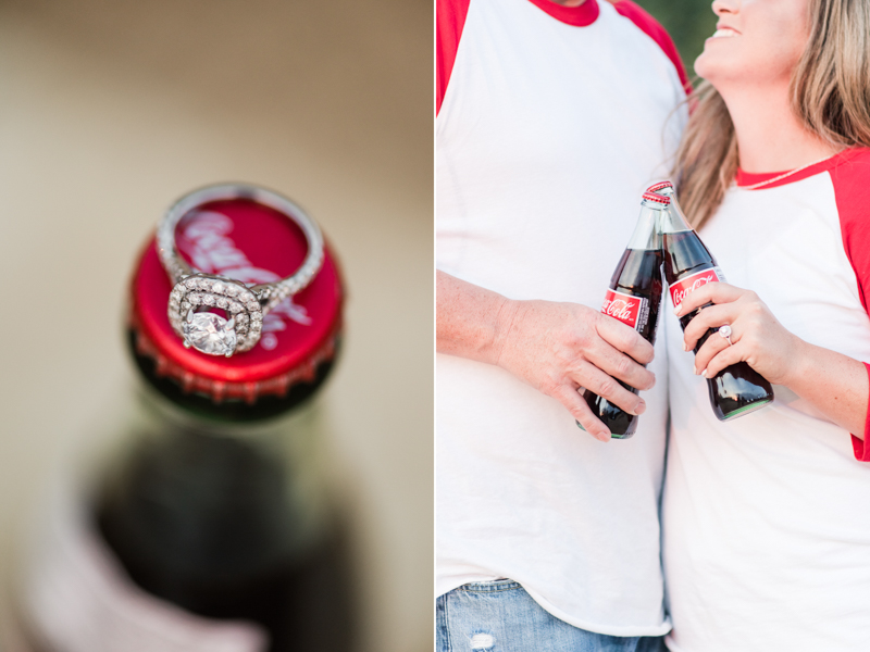 wedding photographers in maryland foxhill park engagement session bowie coca-cola