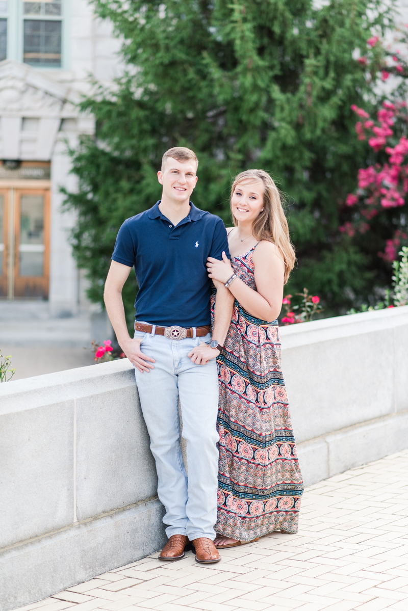 wedding photographers in maryland naval academy engagement downtown annapolis