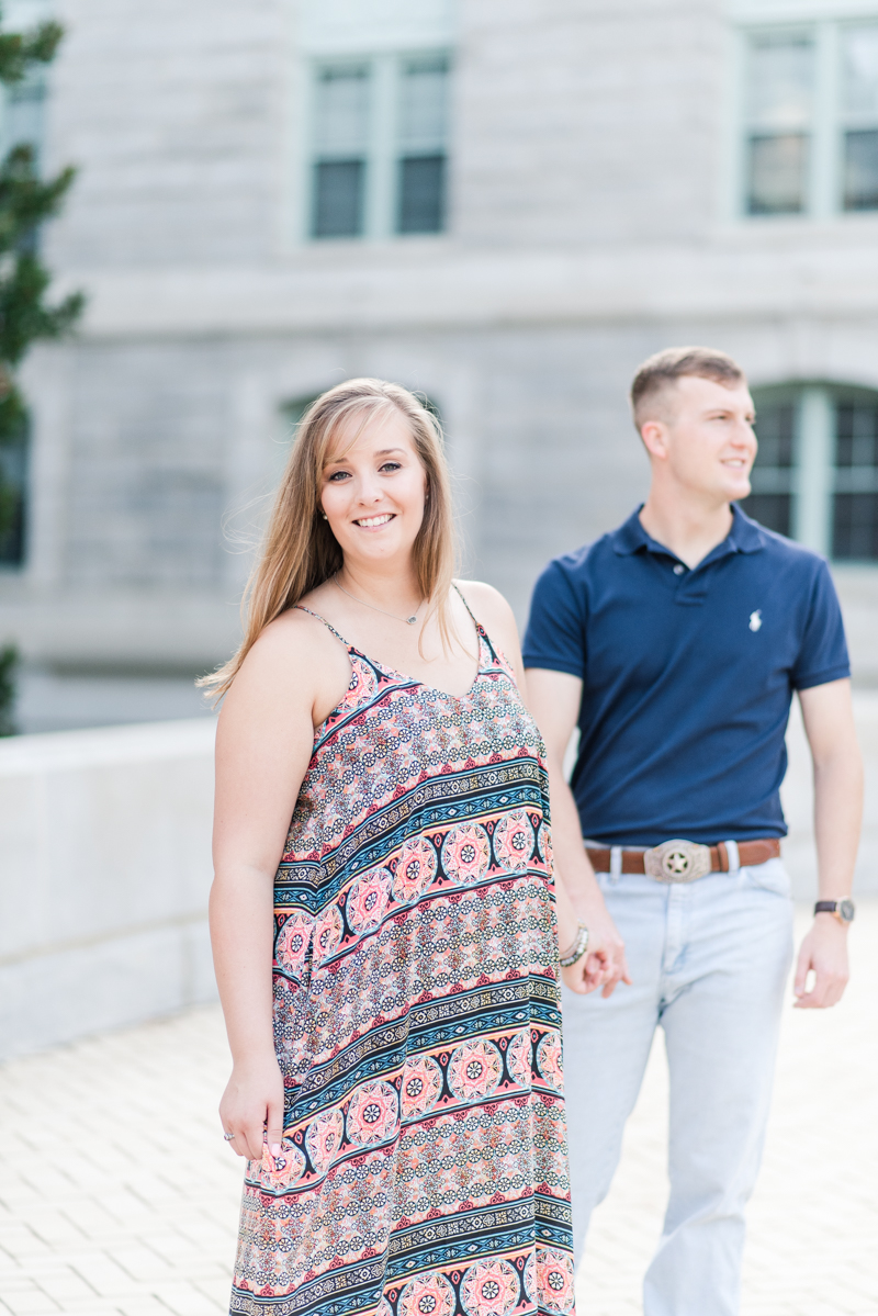 wedding photographers in maryland naval academy engagement downtown annapolis