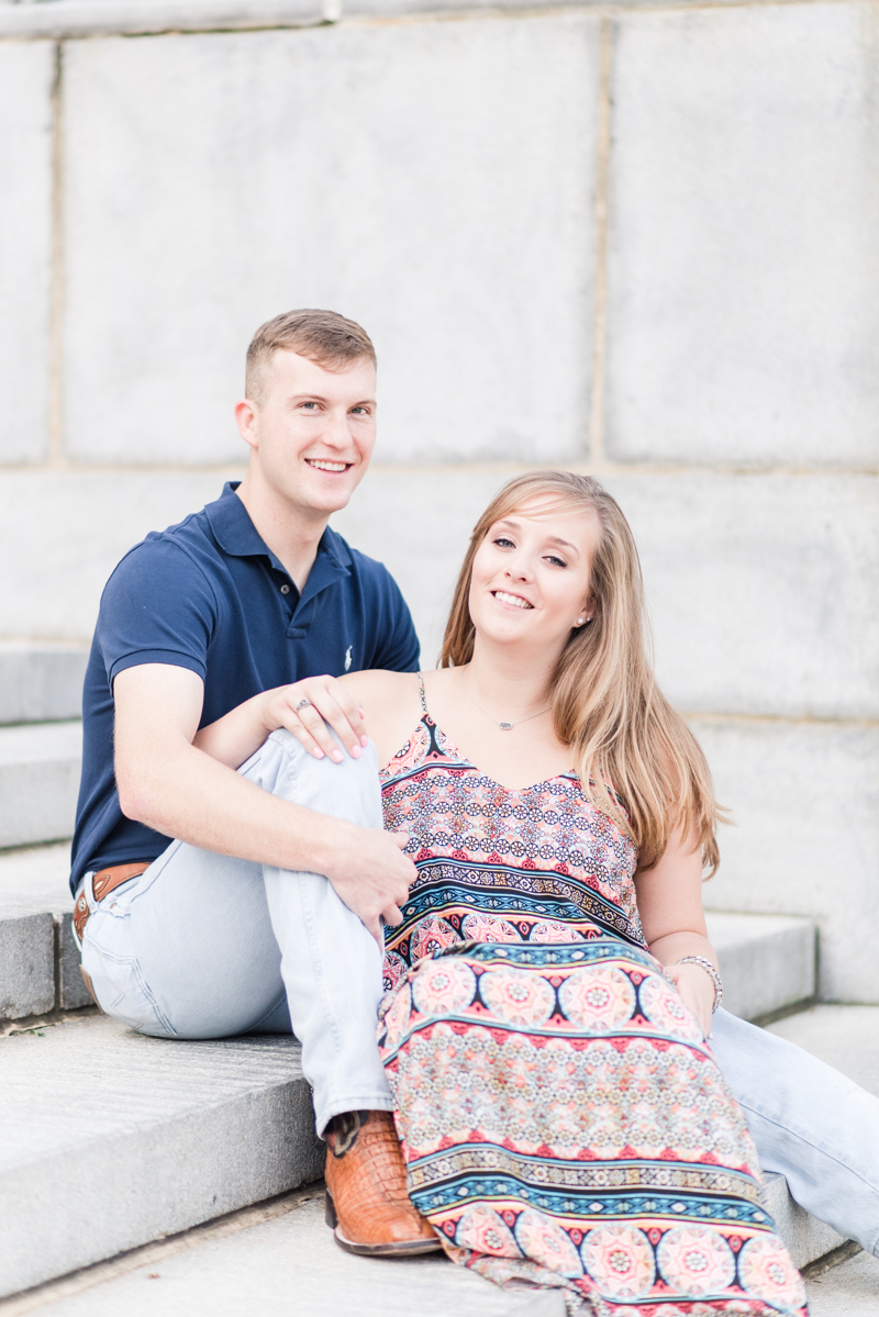 wedding photographers in maryland naval academy engagement downtown annapolis