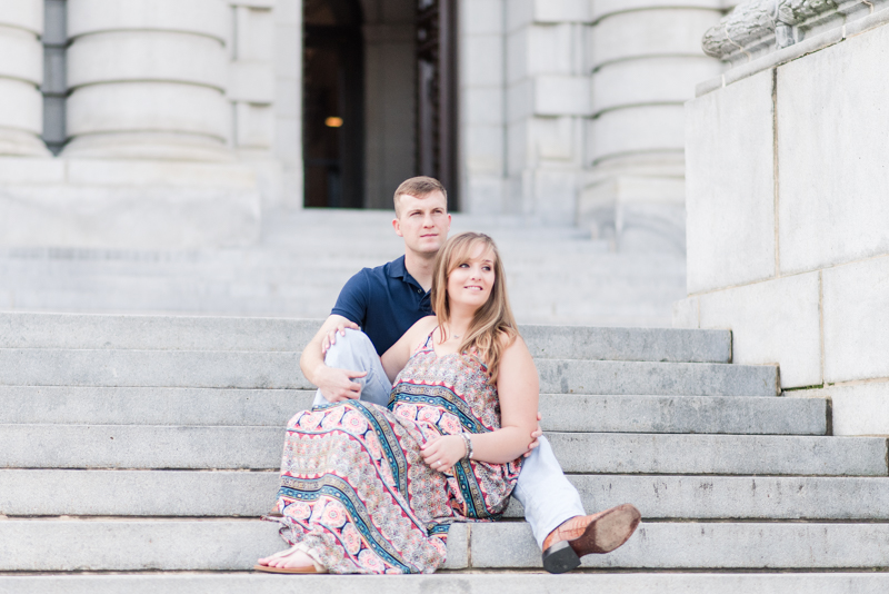 wedding photographers in maryland naval academy engagement downtown annapolis