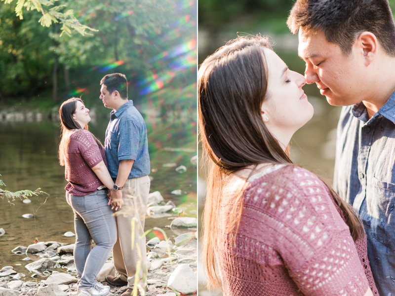 Wedding Photographers in Maryland Historic Savage Mill Engagement Session