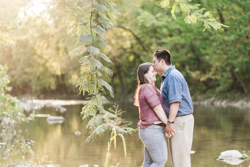 Wedding Photographers in Maryland Historic Savage Mill Engagement Session