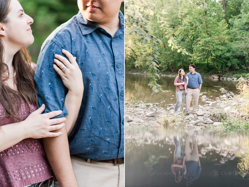 Wedding Photographers in Maryland Historic Savage Mill Engagement Session