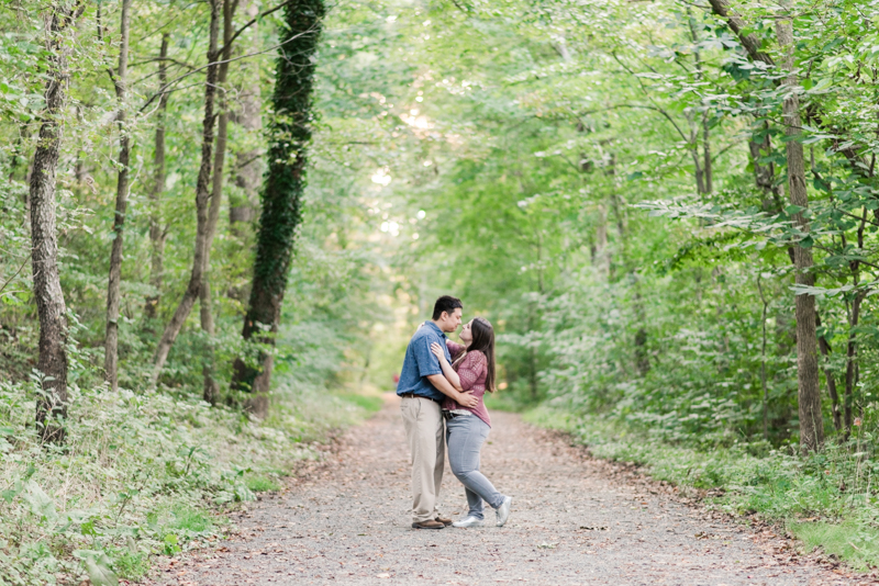 Wedding Photographers in Maryland Historic Savage Mill Engagement Session