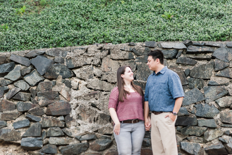 Wedding Photographers in Maryland Historic Savage Mill Engagement Session