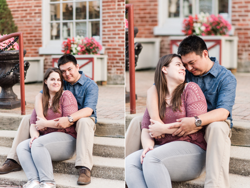 Wedding Photographers in Maryland Historic Savage Mill Engagement Session