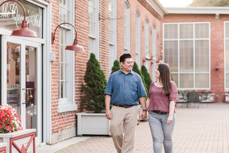 Wedding Photographers in Maryland Historic Savage Mill Engagement Session