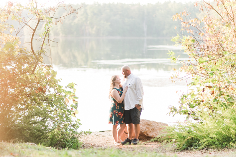 Wedding Photographers in Maryland Loch Raven Reservoir Engagement Baltimore Sunset