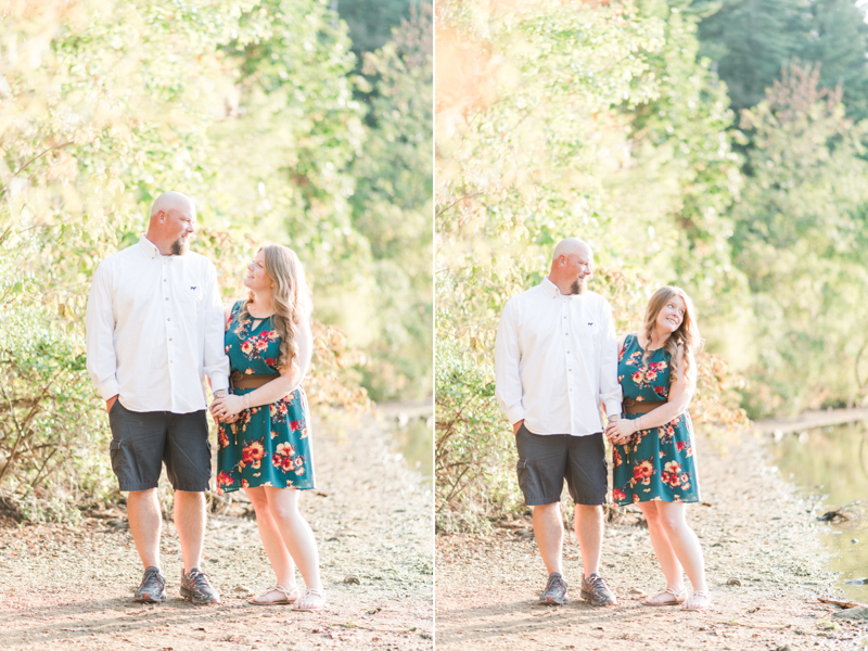 Wedding Photographers in Maryland Loch Raven Reservoir Engagement Baltimore Sunset