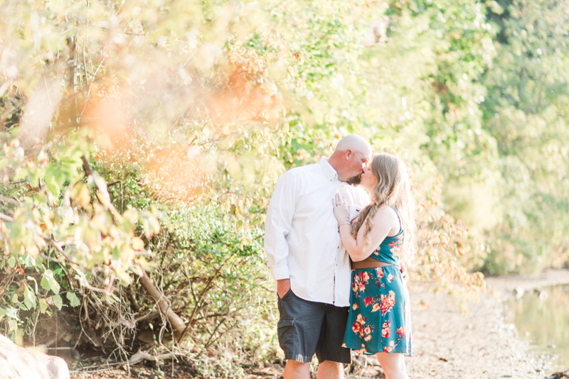 Wedding Photographers in Maryland Loch Raven Reservoir Engagement Baltimore Sunset