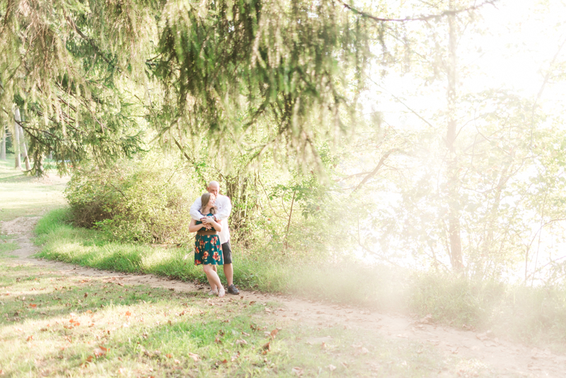 Wedding Photographers in Maryland Loch Raven Reservoir Engagement Baltimore Sunset