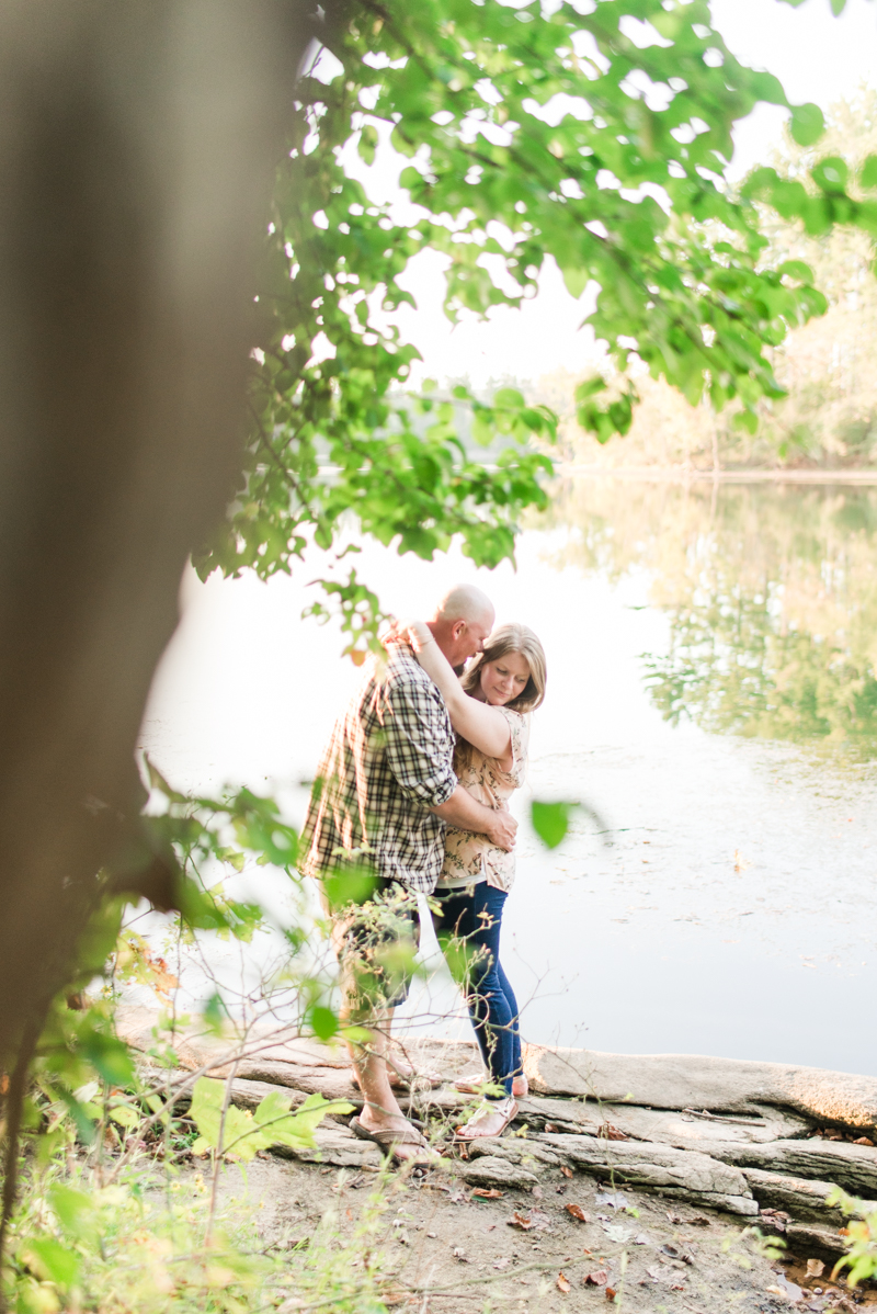 Wedding Photographers in Maryland Loch Raven Reservoir Engagement Baltimore Sunset