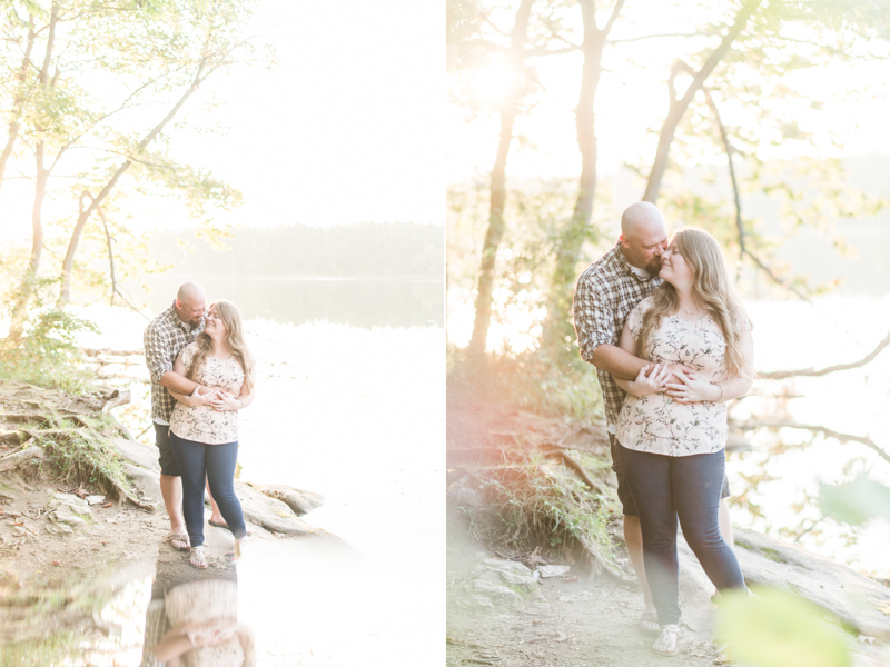 Wedding Photographers in Maryland Loch Raven Reservoir Engagement Baltimore Sunset