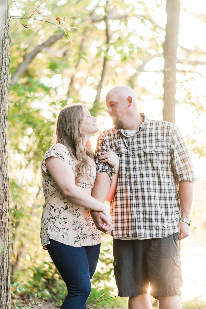 Wedding Photographers in Maryland Loch Raven Reservoir Engagement Baltimore Sunset