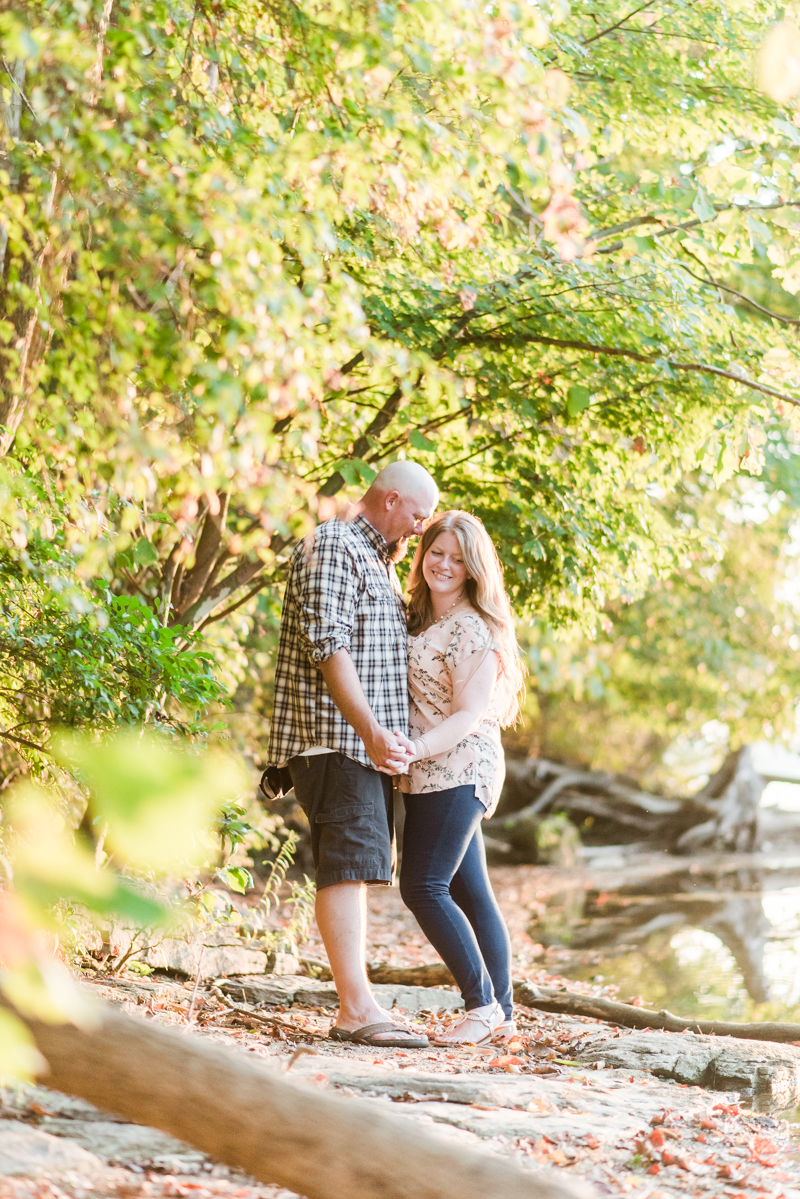 Wedding Photographers in Maryland Loch Raven Reservoir Engagement Baltimore Sunset