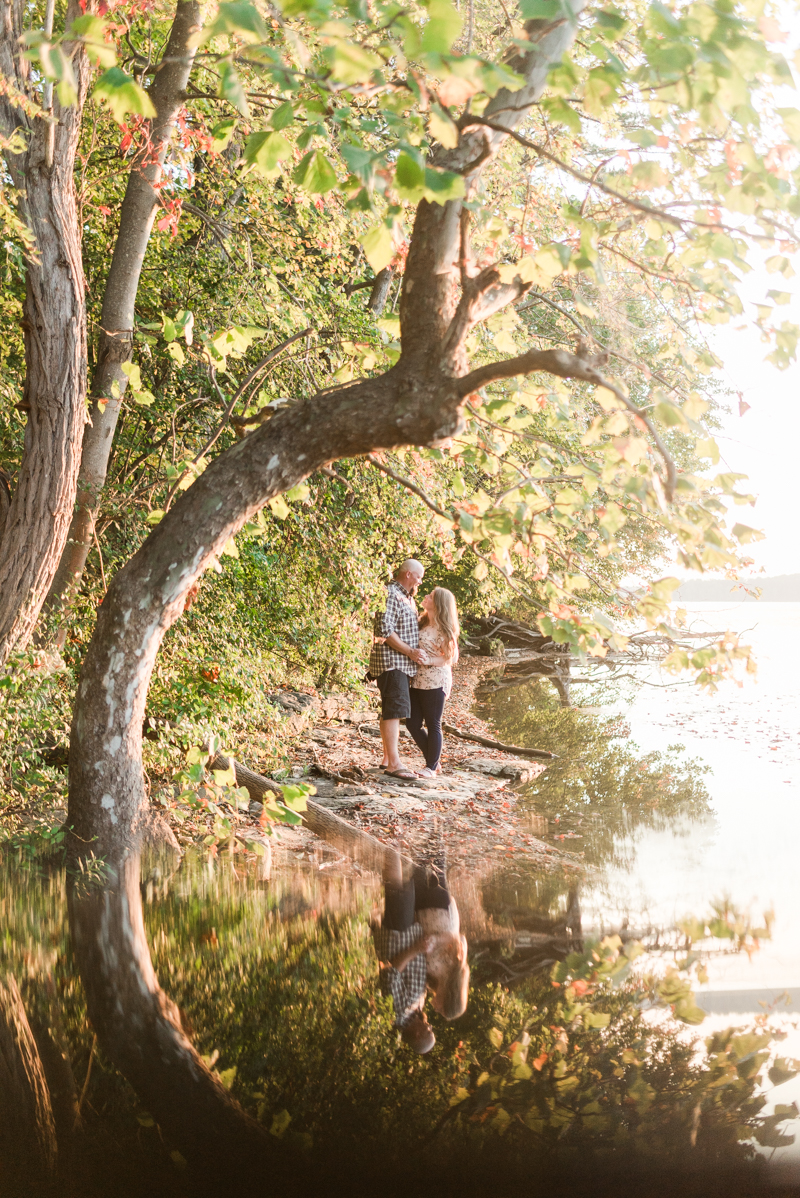 Wedding Photographers in Maryland Loch Raven Reservoir Engagement Baltimore Sunset