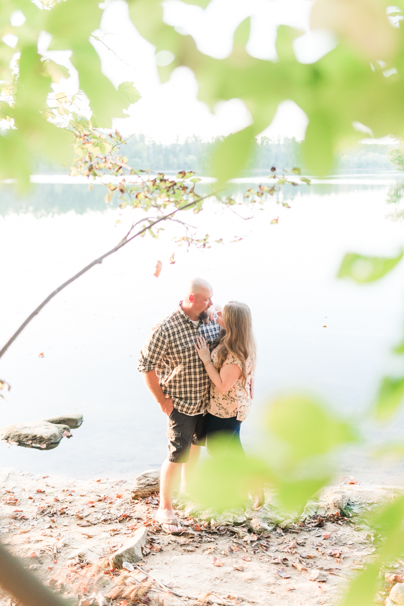 Wedding Photographers in Maryland Loch Raven Reservoir Engagement Baltimore Sunset