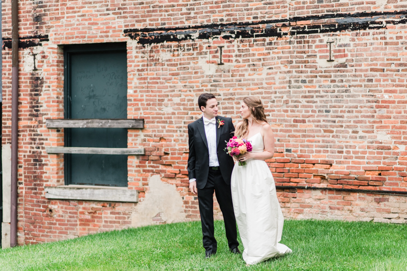 wedding photographers in maryland marriott waterfront hotel baltimore mt washington mill dye house