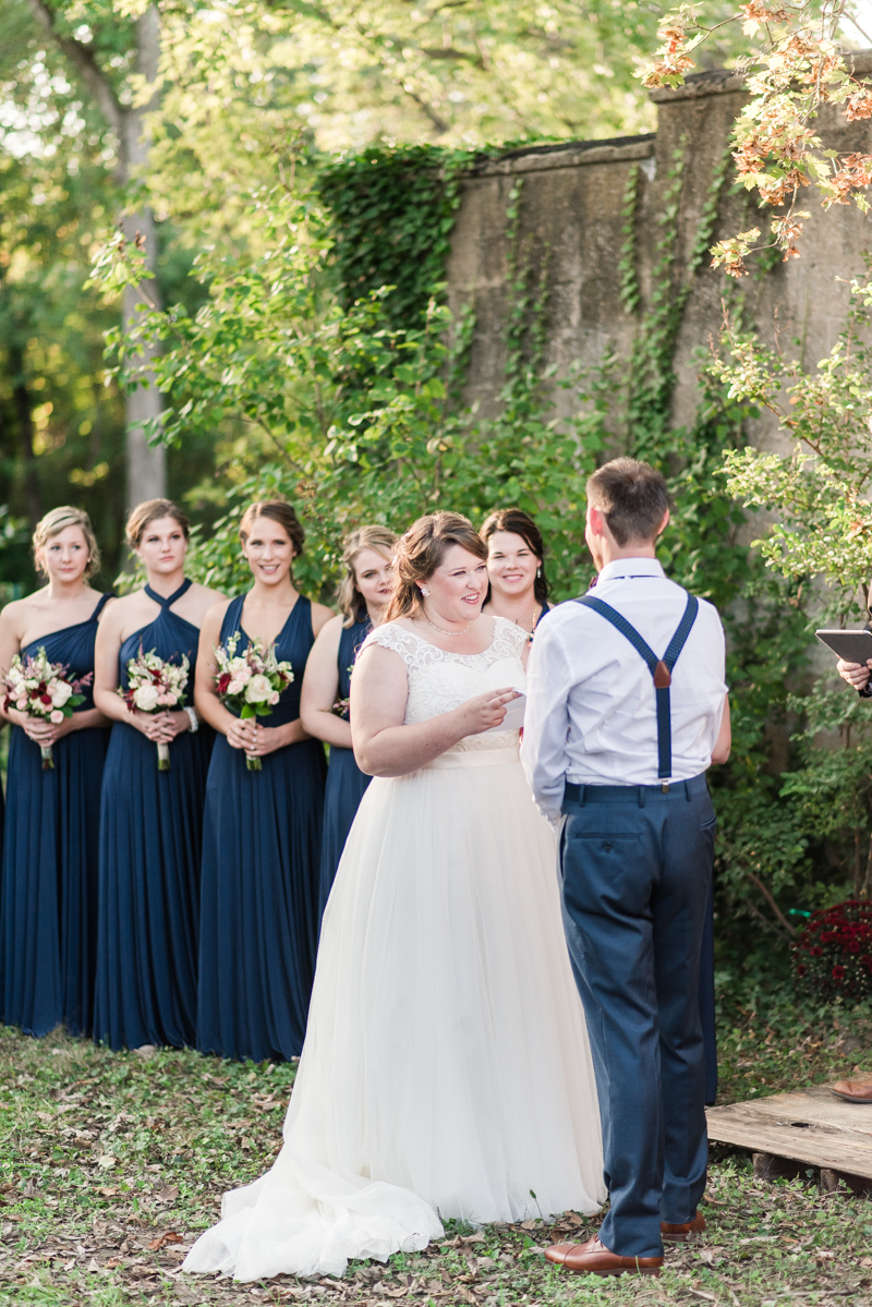 Wedding Photographers in Maryland Arbutus Backyard Baltimore