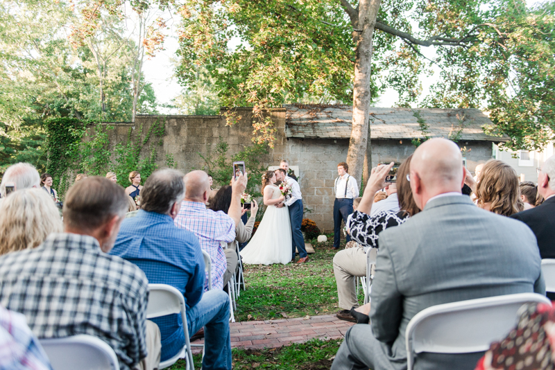 Wedding Photographers in Maryland Arbutus Backyard Baltimore
