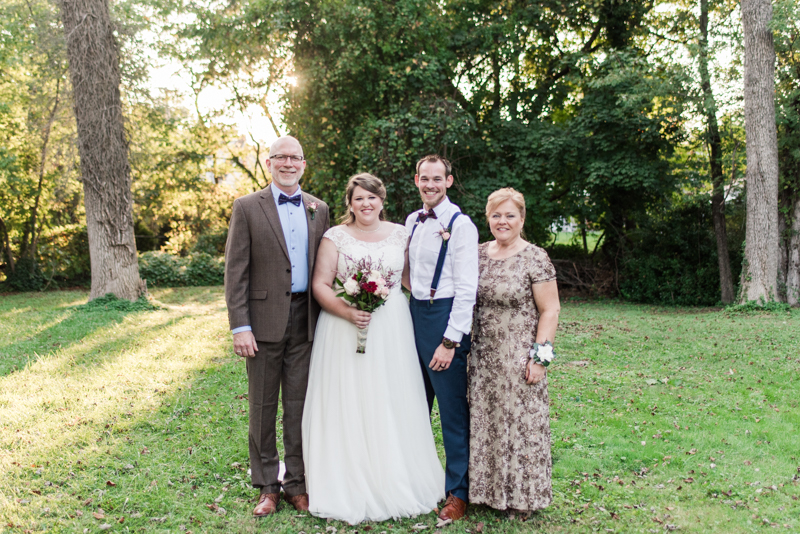 Wedding Photographers in Maryland Arbutus Backyard Baltimore