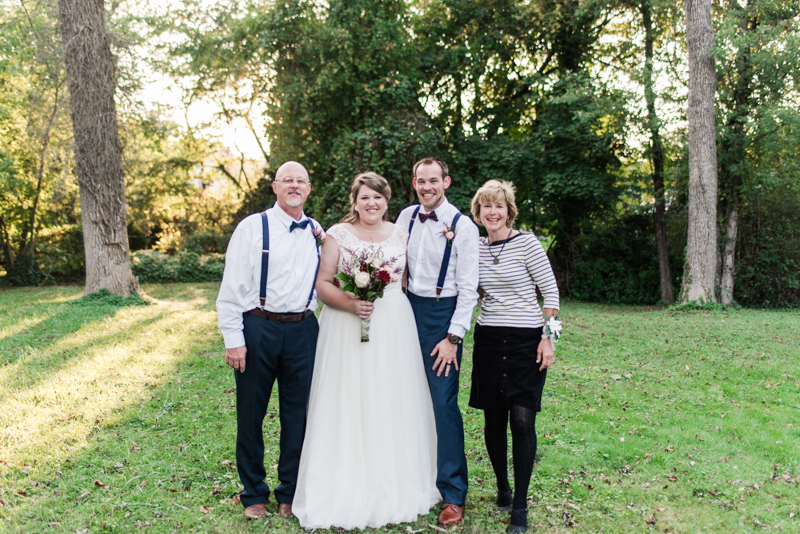 Wedding Photographers in Maryland Arbutus Backyard Baltimore