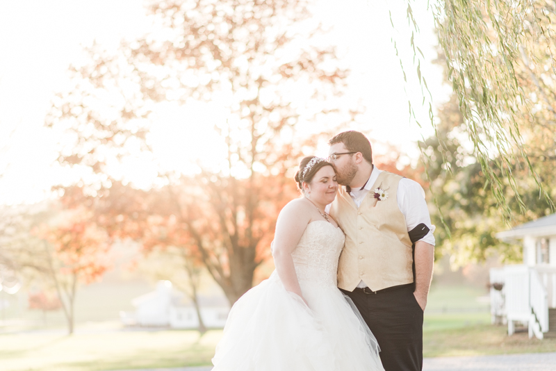 Wedding Photographers in Maryland Caboose Farm Frederick Sunset