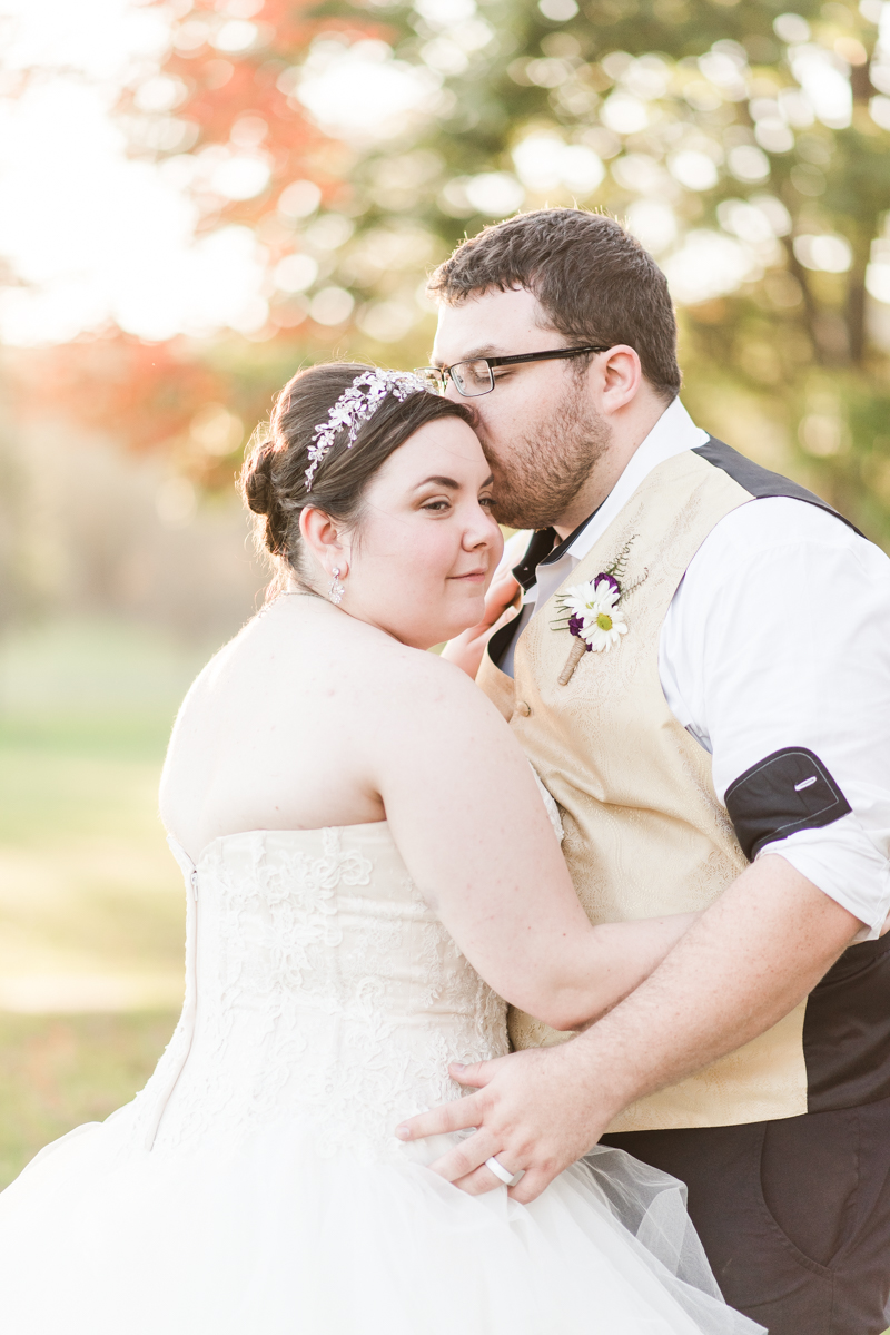 Wedding Photographers in Maryland Caboose Farm Frederick Sunset