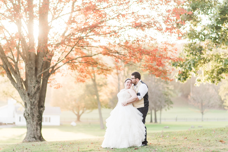 Wedding Photographers in Maryland Caboose Farm Frederick Sunset