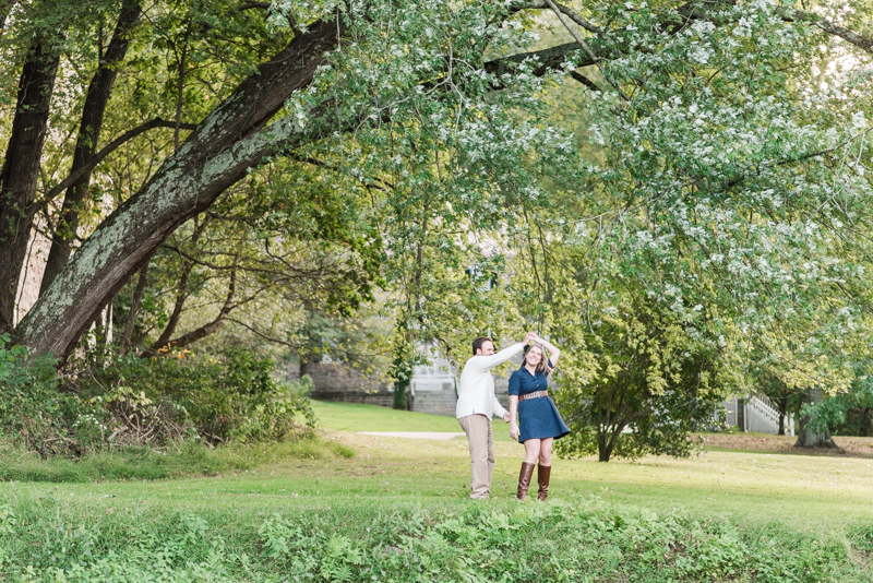 Wedding Photographers in Maryland Susquehanna State Park Engagement Session Sunset