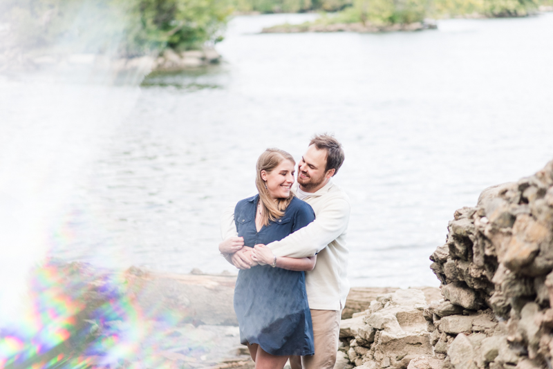 Wedding Photographers in Maryland Susquehanna State Park Engagement Session Sunset