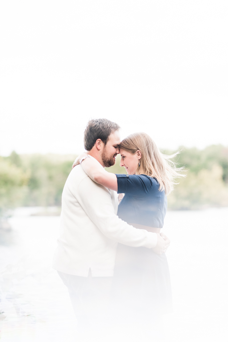 Wedding Photographers in Maryland Susquehanna State Park Engagement Session Sunset