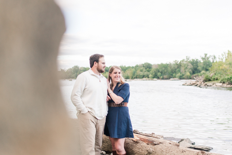 Wedding Photographers in Maryland Susquehanna State Park Engagement Session Sunset